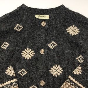 Eddie Bauer Sweaters - Eddie Bauer Nordic Wool & Alpaca Cardigan Sweater Eddie Bauer Sweaters - Eddie Bauer Nordic Wool & Alpaca Cardigan Sweater